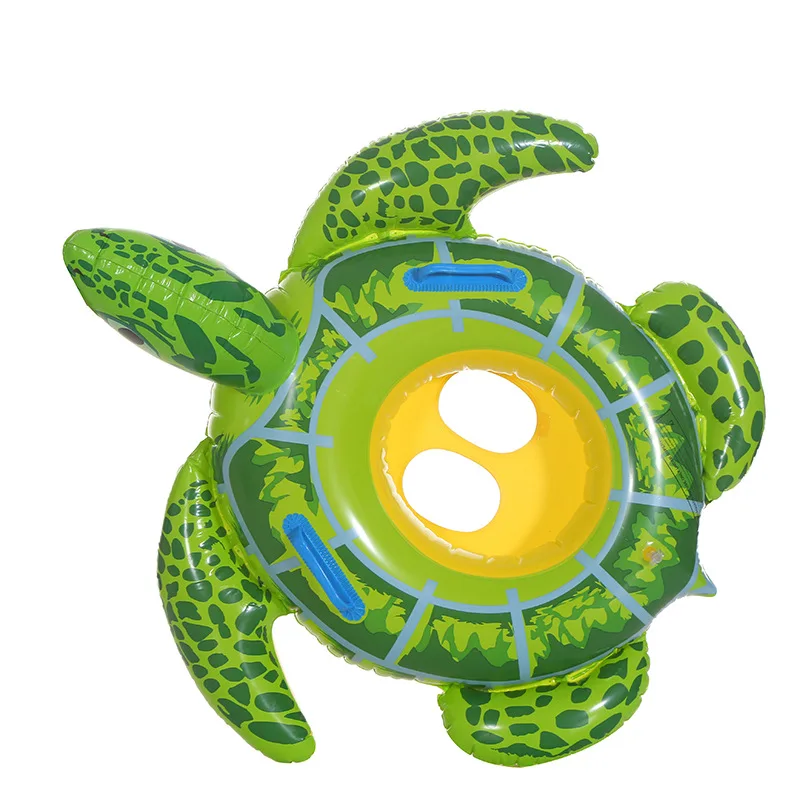 Baby Swimming Ring Inflatable Infant Seat Floating Kids Swim Pool Accessories Circle Tortoise Cute Animals pool (1)