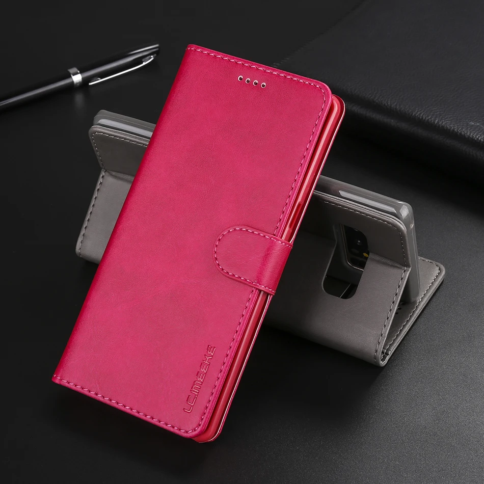 

Simple Style Leather Wallet Case For Redmi 5 Plus Note 7 Phone Cover Magnet Card Holder Flip Coque For Redmi Note 4X 5A 6 Pro