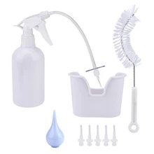 Ушное средство длоя удаления воска наборы разбрызгиватель садовый ушной моющий Воск Удаление ОЧИСТКИ система омывателя бутылочная колба шприц для взрослых и детей уход за ушами стирка