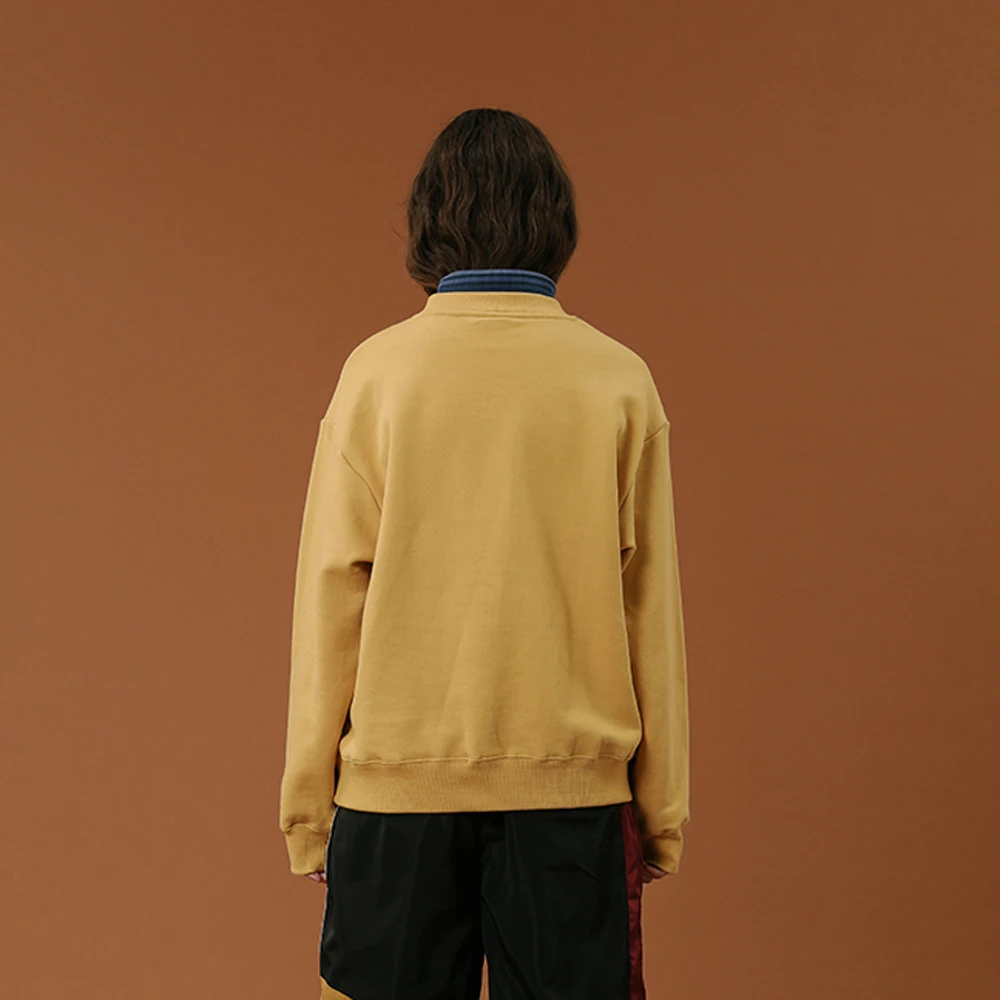 Новое поступление, женский весенний хлопковый пуловер, толстовки, желтый игривый принт, повседневный джемпер в стиле перппи, топы на осень