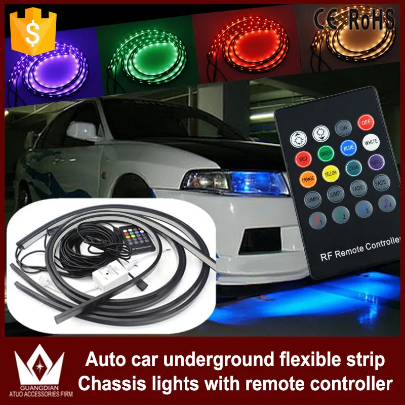 Tcart app control RGB LED For Honda city civic accord Strip Under Car Tube Underbody Underglow