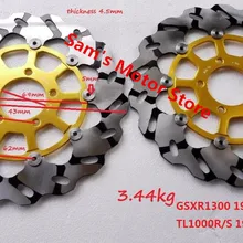 GSXR1300 1999-2007 2008-2012 2013 TL1000R/S 1997-2003 спереди и сзади ротор тормозов мотоцикла диск