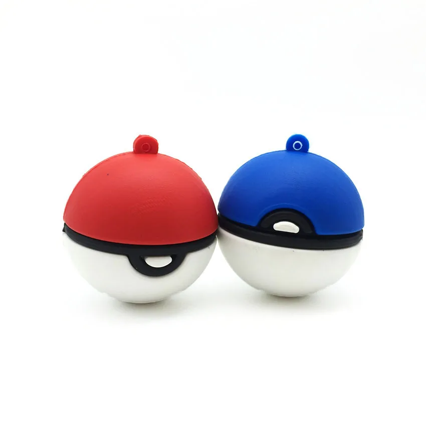 

2016 Pokemon Ball USB Flash Drive 128GB 64GB 32GB 16GB 8GB 4GB Pokeball Pendrive USB Pens Stick Flash Disk Memory Storage Device