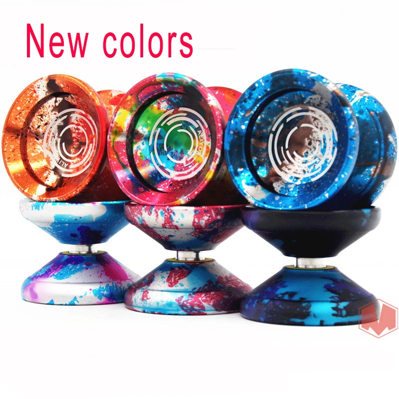 New arrive YoYo Factory ALIYO yo-yo 11 different colors professional sports yo - yo Metal ball best gift for Christmas day