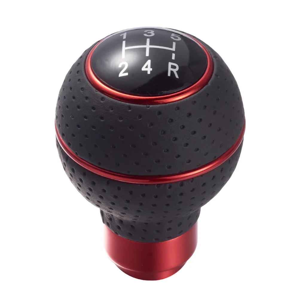 Preise Styling Schaltknauf 5 Speed Getriebe Kopf Griff Shifter Hebel Stick Auto Teil Zubehör
