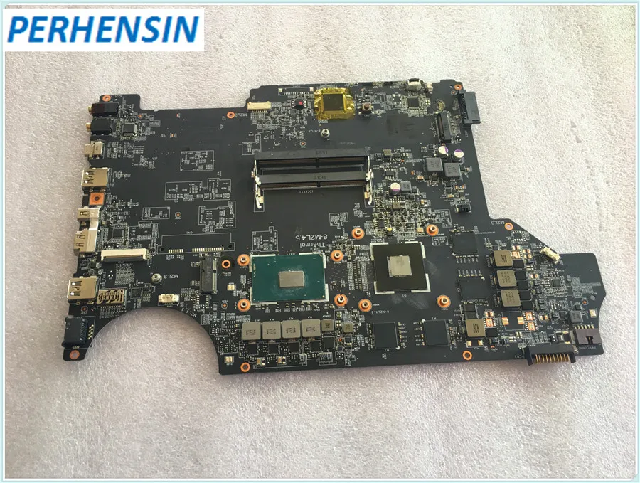 FOR MSI GE72VR GL62M LAPTOP MOTHERBOARD I7-7700HQ CPU N17P-G0-A1 GTX1050M 4GB MS-16J9 MS-16J91 VER: