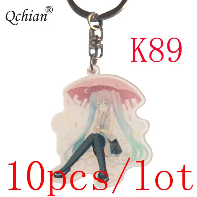 

10pcs/lot Sailor Moon Acrylic Decorative Pendant Keychain Car Motorcycle Key Jewelry Backpack Pendant