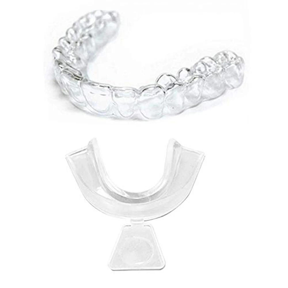 Silicone Teeth Whitening Trays Dental Veneers Moldable Thermoform Teeth Trays Mouthguard For