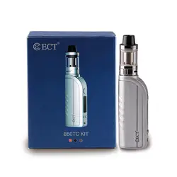 Высокое качество ECT-B50TC MOD KIT ECT-B50TC MOD KIT встроенный аккумулятор 2,0 мл испаритель контроль температуры Режим vape Набор подарочных коробочек