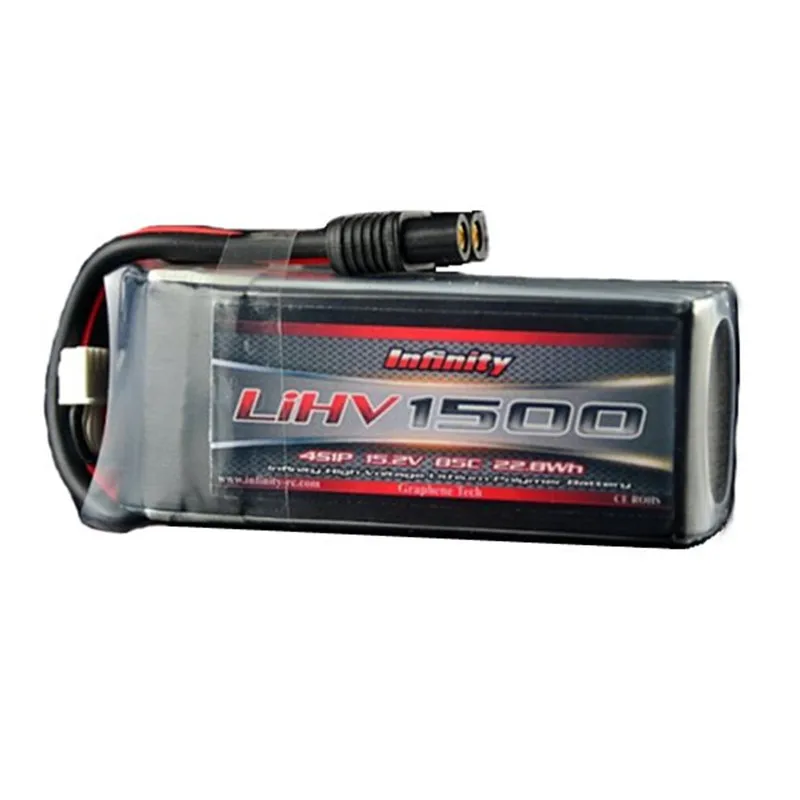 

Free Shipping for Infinity LIHV 1500mAh 4S 85C 15.2V 22.8Wh Rechargeable Lipo Battery for RC Racing Racer Power Spare Parts