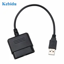 Kebidu usb-геймпад Игровой Контроллер конвертер без драйвера для sony PS1 PS2 адаптер кабель новейший для PS3 PS2