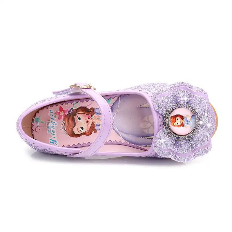 purple little girl shoes