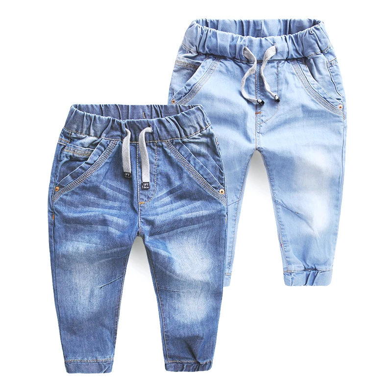 

boy jeans kids Autumn 2017 new children's clothing jeans blue trousers casual pants Baby Children Pants jeans skinny boy 2-7T