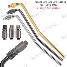 Набор тремоло мост плечо тремоло Whammy Бар и Arm разъем для электрогитары./Хром/черный/золотой на выбор