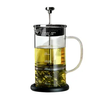 

High-grade Coffee French Press Glass Teapot Pot Dolce Gusto Nespresso Cafeteira Bodum Multifunctional Coffeepot Dripolator Maker