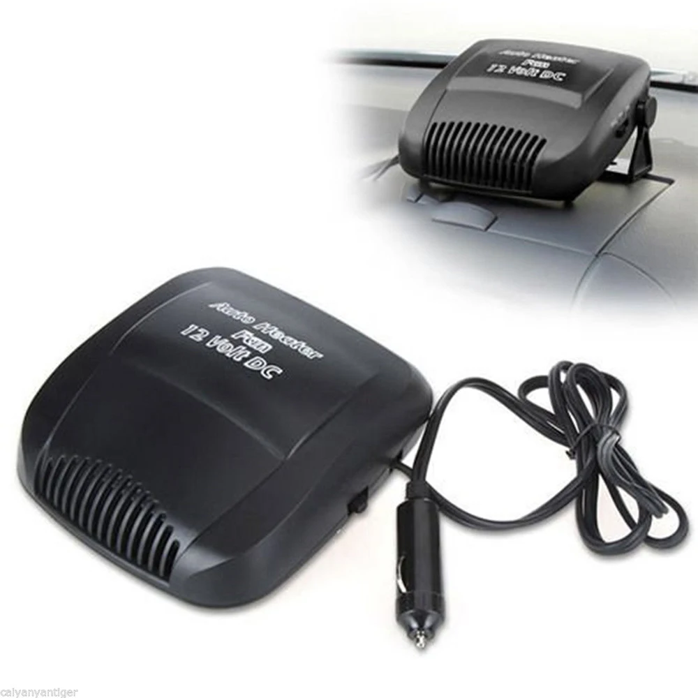 DC 12V 150W Car Heating Fan Defroster Demister Vehicle Auto ABS Heater