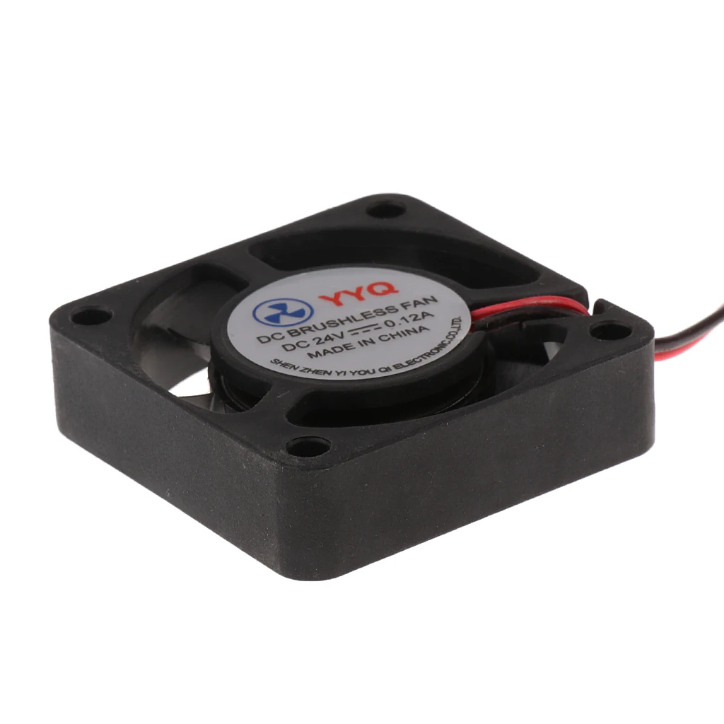 Ultra-silent 24V 40mmx40mmx10mm 4010 DC Brushless Cooling Fan for 3D Printer