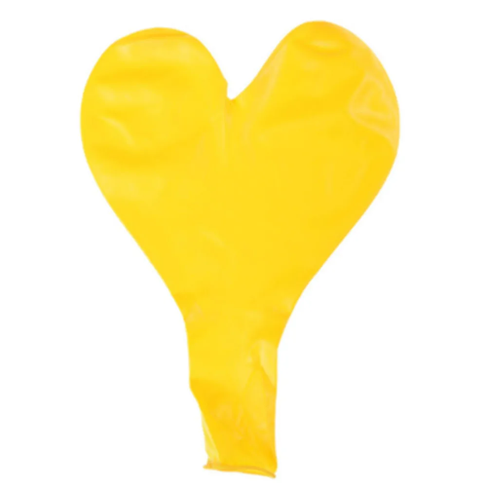 5 шт./лот 36 дюймов гелиевое сердце любовь большой латексный воздушный шар большой гигантский шар День Святого Валентина День рождения Свадебные украшения воздушные шары - Цвет: Yellow