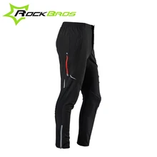 ROCKBROS Спорт на открытом воздухе Новые велосипедные штаны для мужчин и женщин велосипед Колготки брюки дышащая быстросохнущая Светоотражающая одежда