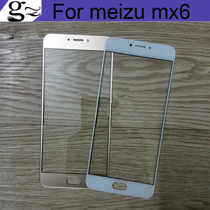 2 шт. для meizu mx6 mx 6 сенсорный экран 5 дюйма белый черный дигитайзер стеклянная