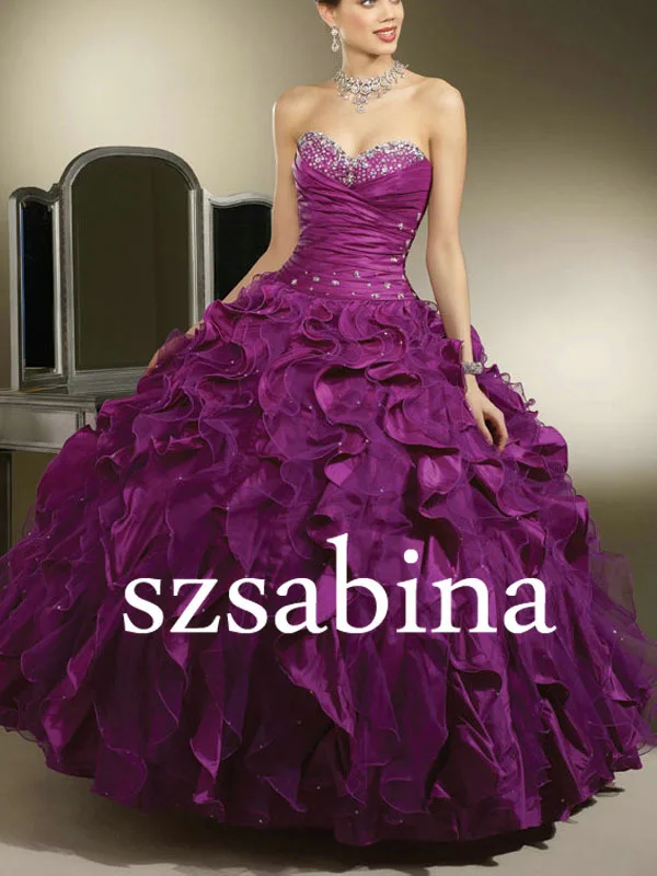 Sh0446 Royal Purple Wedding Dress Bling Dresses Ball Gown In Sh0446 Royal Purple Wedding Dress Bling Dresses Ball Gown In From Weddings Events On Aliexpress Alibaba Group