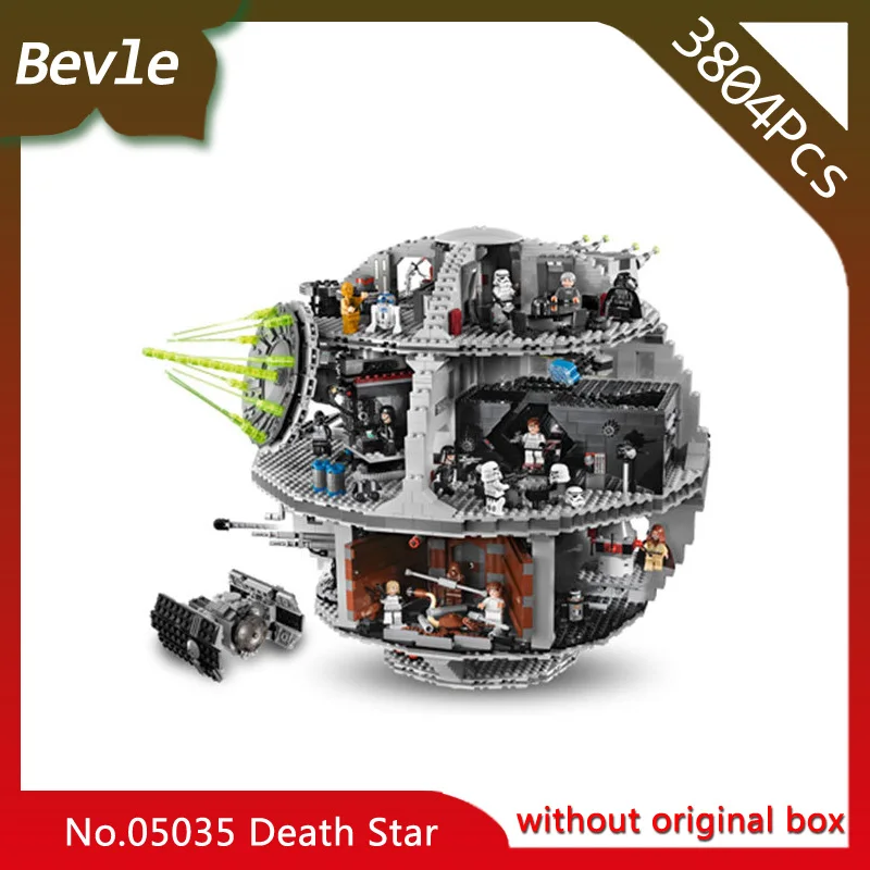 

In Stock 05035 Star Wars Fighter Series Death Star Tarkin Doctrine Building Blocks 3081pcs Bricks Compatible With Legoings 75159