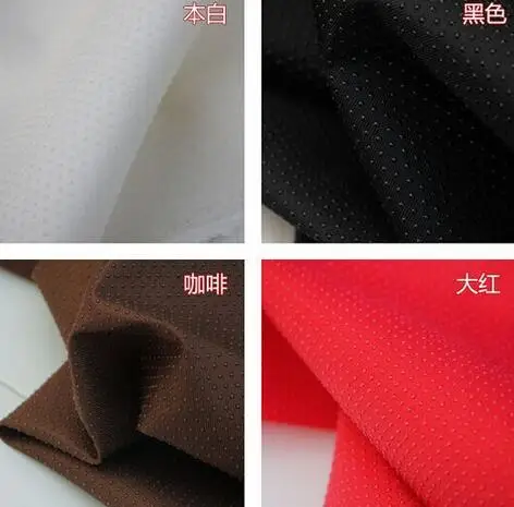 

60m wide 145cm polyester anti Slip fabric rubber Non Skid Rubber fabric plain color vinyl non slip fabric by meter
