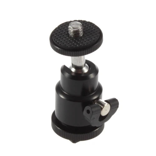 

1pc Mini ball head for camera tripod ballhead FOR SB800 SB900 580EX II vidicon Flash Newest [Wholesale]