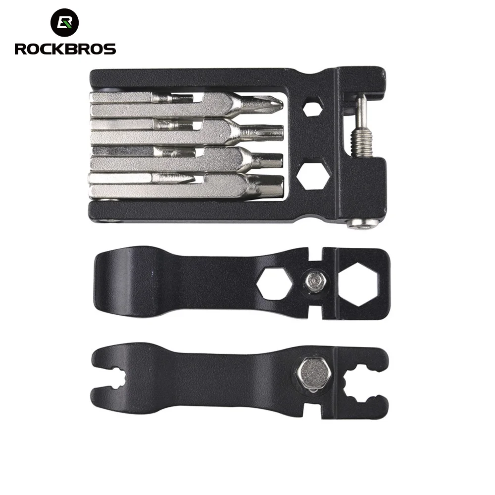 

ROCKBROS 19 in 1 Multifunction Bicycle Repair Tools Kit Hex Spoke Cycling Screwdriver Tools MTB Mountain Bike Repair Tool