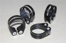 Full carbon fiber bicycle seat tube clamp frame mountain bike seat tube clamp 31.8,34.9 ultralight road bike accessories