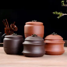 Yixing фиолетовый песок уплотнение большой контейнеры для чая хранения закуски к чаю сухофрукты хороший помощник на кухне для офиса складское оборудование