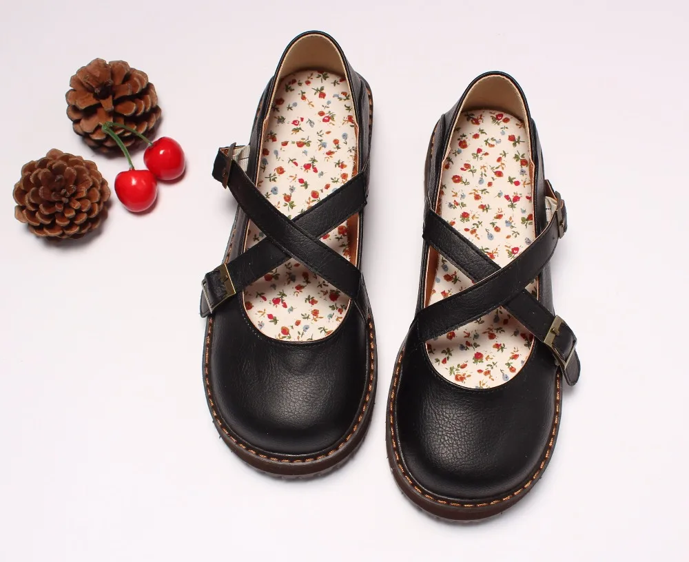 2017 New Japanese Style College Student Shoes Cosplay Lolita Shoes for