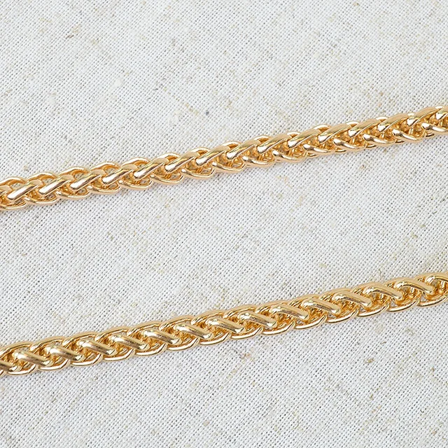 Online 128 Cm Gold Metal Chains Shoulder Bag Replacement Belt 128 Cm Gold Metal Chains Shoulder Bag Replacement Belt Chain Strap Accessories For Handbags
