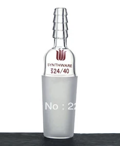 

A302942 synthware, Adapter, Vacuum or Argon (Nitrogen), Joint: 29/42, Hose O.D.:10mm