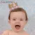 JOY-ENLIFE Flower Crown Newborn Headband Gold Birthday Crown 1 2 3 Year Number Priness Style Birthday Hat Baby Hair Accessory