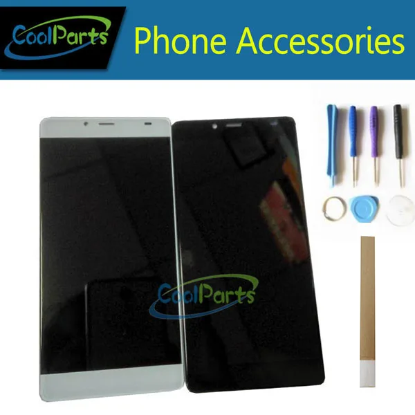 

1PC/Lot High Quality 5.2Inch For Elephone S3 LCD Display Screen And Touch Screen Digitizer Assembly Black White Color +Tool&Tape
