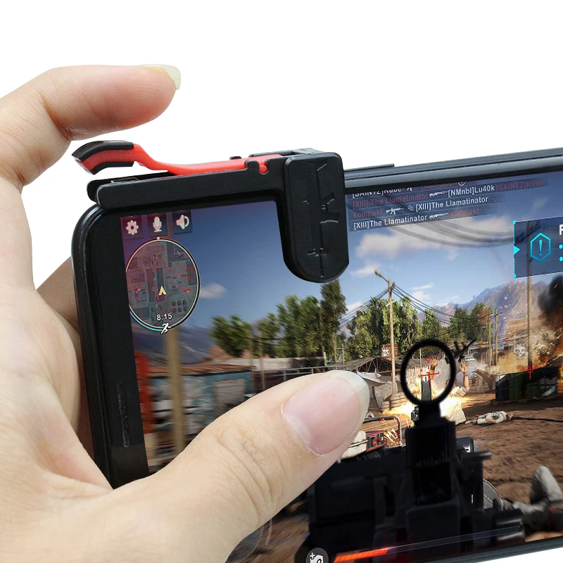 

Pubg Mobile Gamepad Pubg Controle for Phone L1R1 Grip with Controller / Trigger L1r1 Pubg Fire Buttons for iPhone/Android/IOS