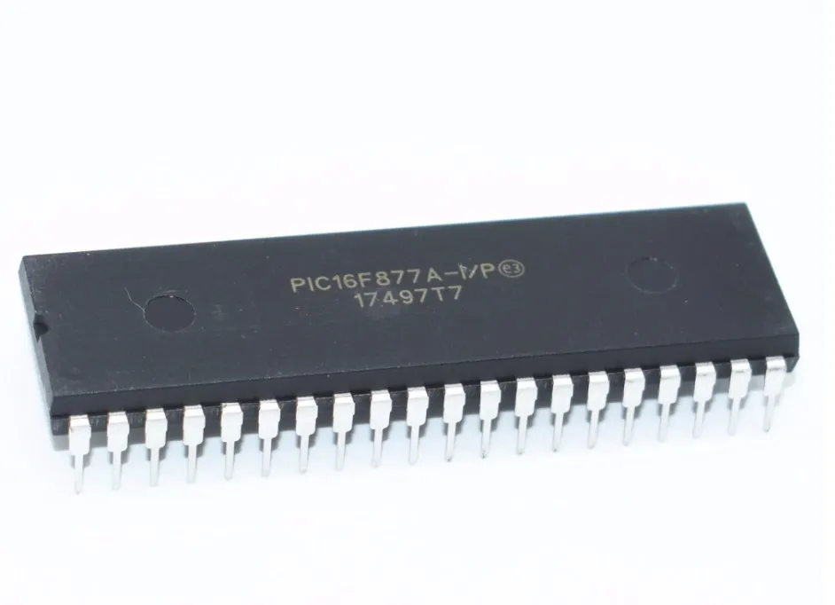 

1pcs PIC16F877A-I/P PIC16F877A PIC16F877 16F877A-I/P MICROCHIP DIP40