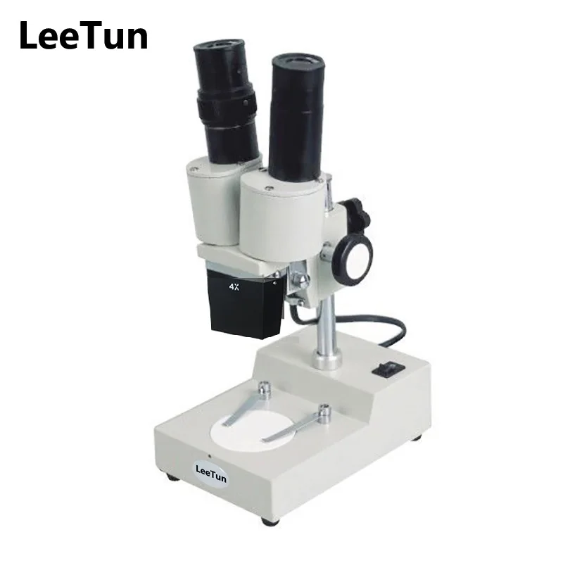 

40x Illuminated Binocular Stereo Microscope with Top Light Halogen Lamp Illumination for Repairing Cell Phone Mobile Repairing