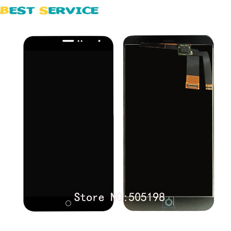 1шт. Сборка ЖК дисплей с сенсорной панелью Запчасть для Meizu M1. Бесплатная