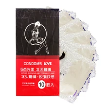 10Pcs/Set Medium Size Ultra Thin Lubricated Latex Condoms Adult Sex Supplies