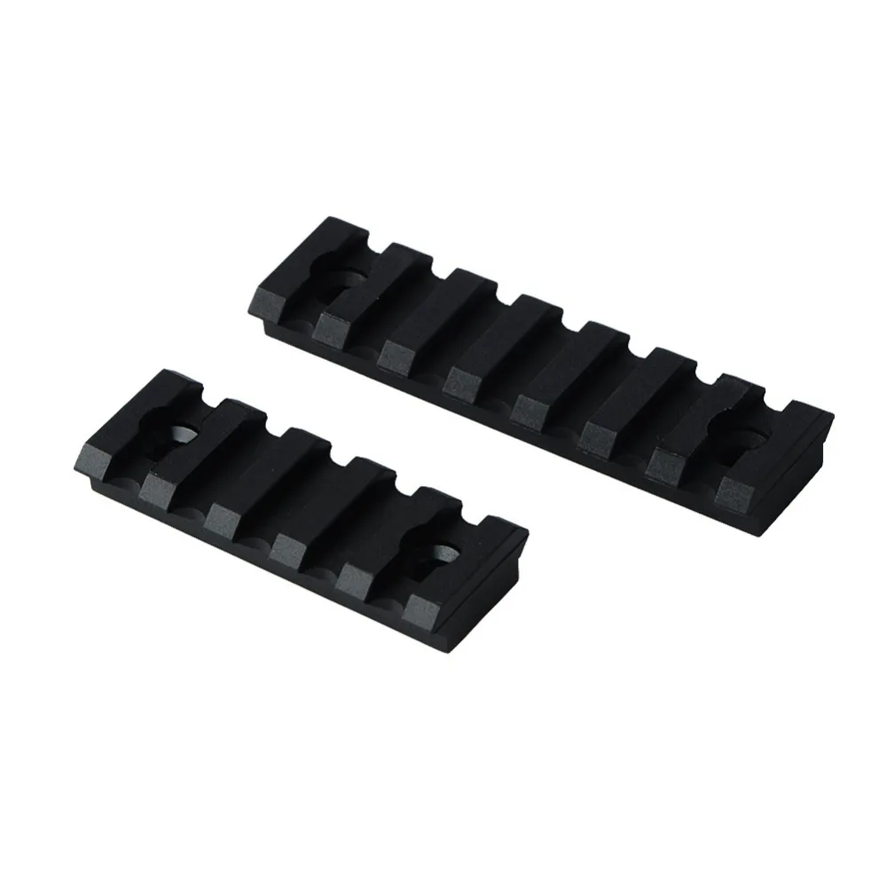3 шт./упак. Keymod 5 7 13 Слот 2 &quot3&quot &quotполимер Пикатинни Вивер Rail Handguard Section|Аксессуары