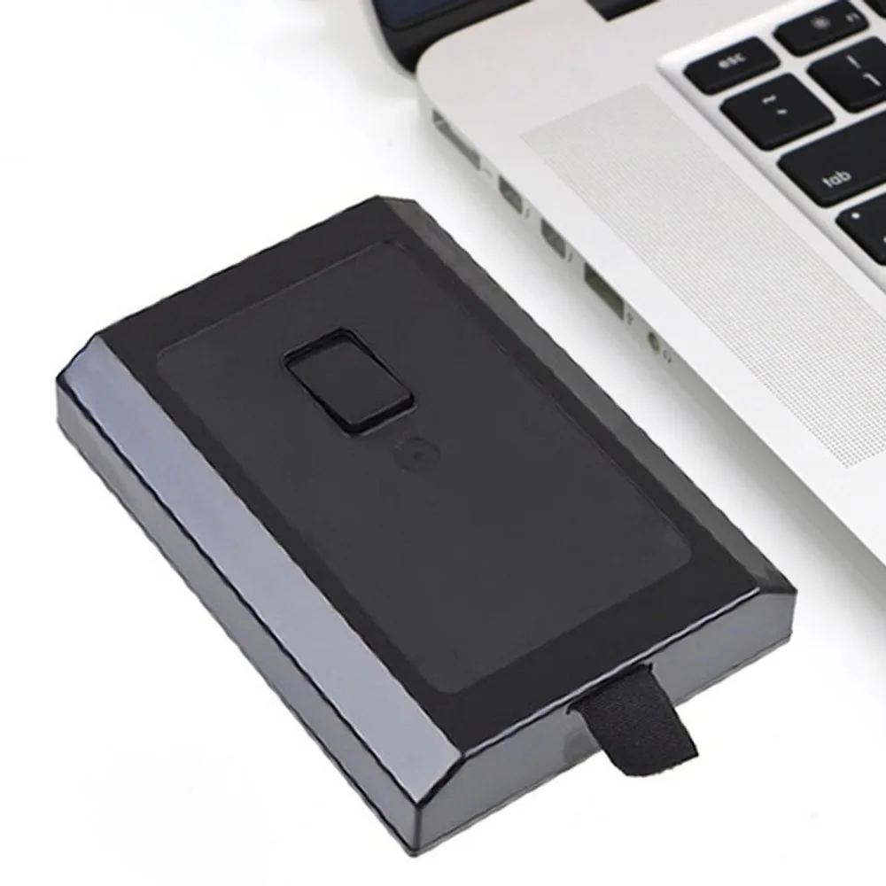 

Hard Disk 250GB HDD Case Hard Drive External Enclosure Box Shell Cover for Microsoft Xbox 360 Slim Black Promotion