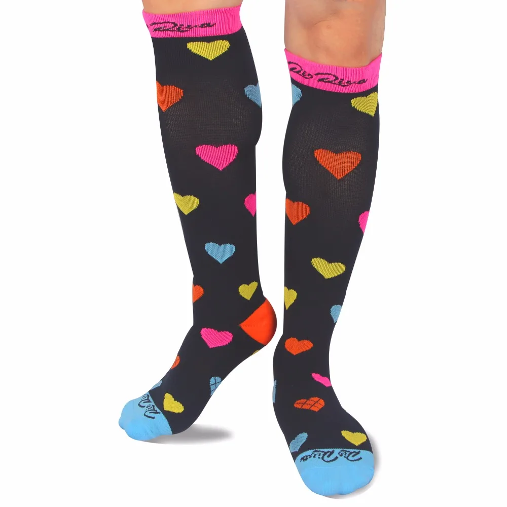 RioRiva Compression Socks for Women & Men with Reinforced Base and ...