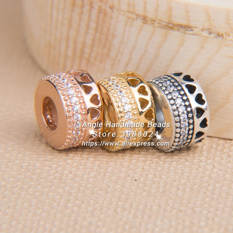 

2018 Pre Autumn Release S925 Sterling Silver Crown O Charm Beads Fits All European DIY Bracelets Necklaces