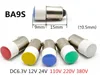5pcs Indicator light bulb BA9S 110V LED 220v ba9s 380v instrument bulb 36V BA9S 24V 12V  6.3V BA9S LED Plug-in indicator bulb ► Photo 1/6