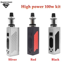 SUB TWO Orignal 100W Vape Box Mod Vape Kit 2200mah Evaporator Smoke font b Electronic b