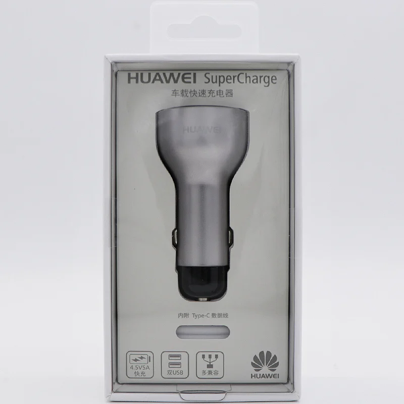 Автомобильное зарядное устройство Huawei быстрое Mate 9 10 20 X P10 Plus P30 Pro Type C Honor 8 V9 V10 View