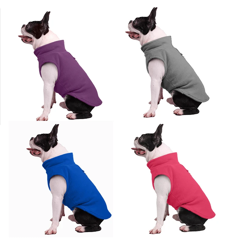 

Warm Winter Small Dog Clothes for Dogs Cats Soft Fleece Puppy Pet Coat Sweater Pet Apparel Cheap