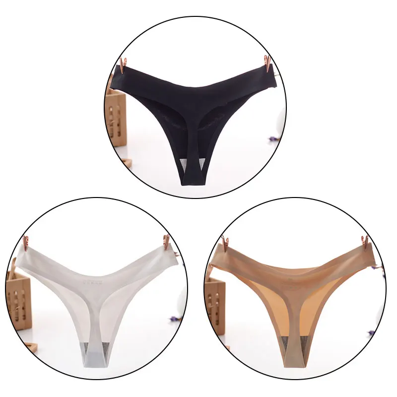 Женские трусики стринги TERMEZY бесшовные 3 шт./упак.|women g string|thong briefsunderwear thong |